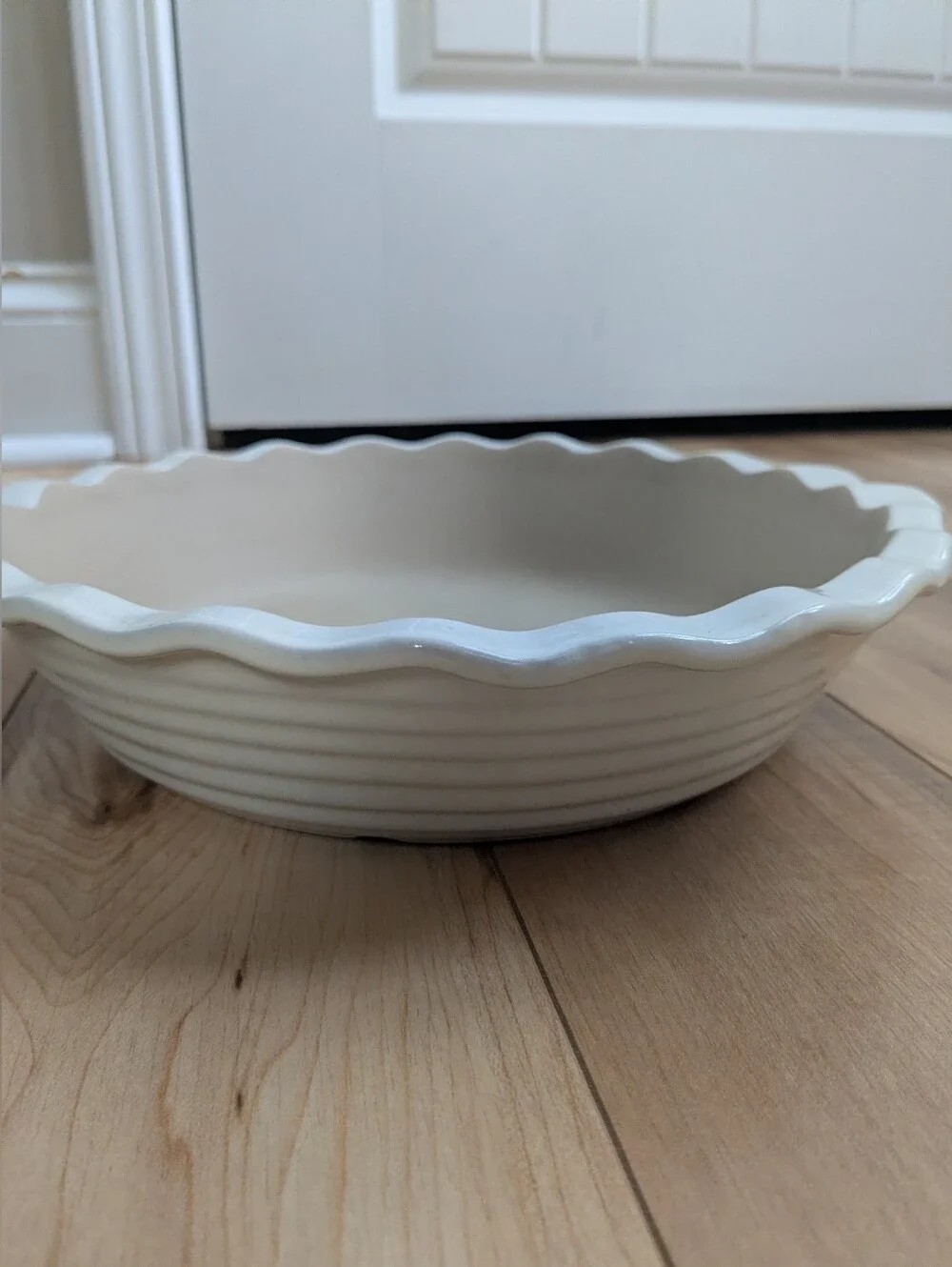 Pampered Chef Family Heritage Deep Dish Pie Plate Stoneware 9